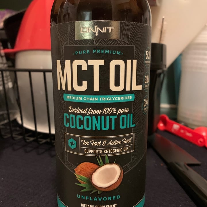 photo of Onnit MCT Oil shared by @jcaouettejr on  28 Jan 2021 - review