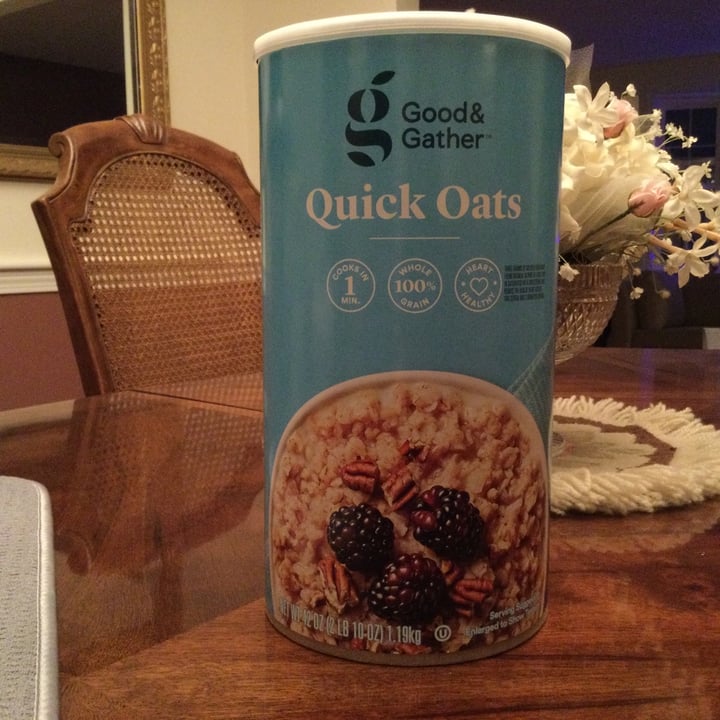 photo of Good & Gather Quick oats shared by @jayceemonterio on  31 Dec 2020 - review