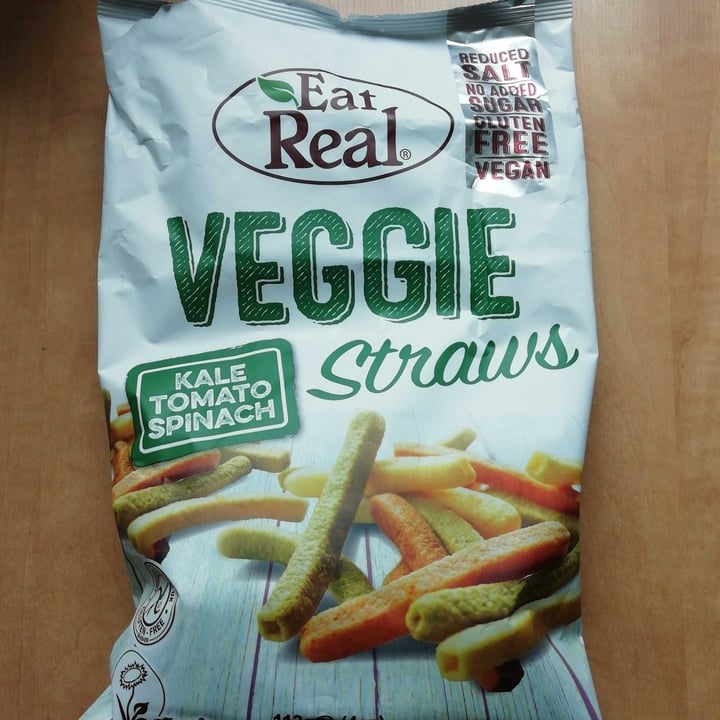 photo of Eat Real Kale, Tomato, Spinach & Potato Veggie Straws shared by @emmam99 on  02 May 2022 - review