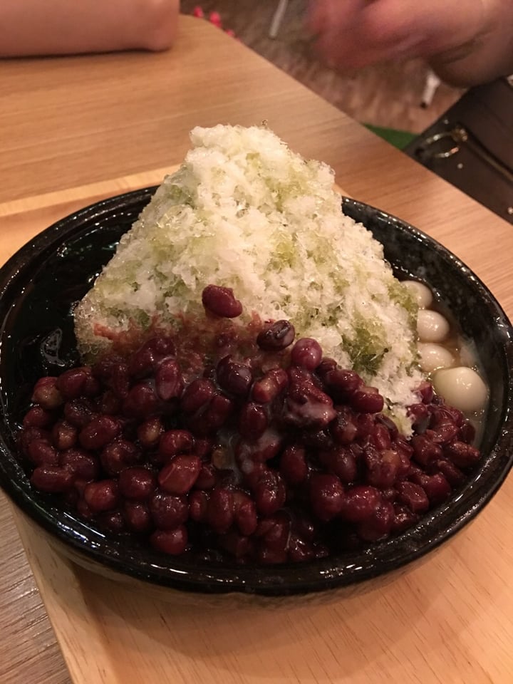 review photo of ICE+Garden Red bean and matcha shaved ice shared by @daphling on 16 Jun 2019 - review