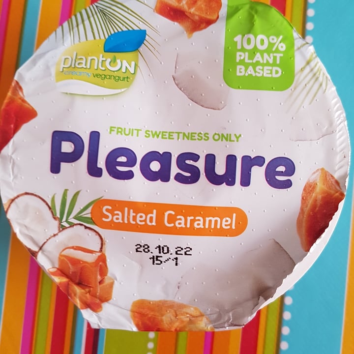 photo of Planton coconut vegangurt salted caramel shared by @pandora2013 on  09 Oct 2022 - review