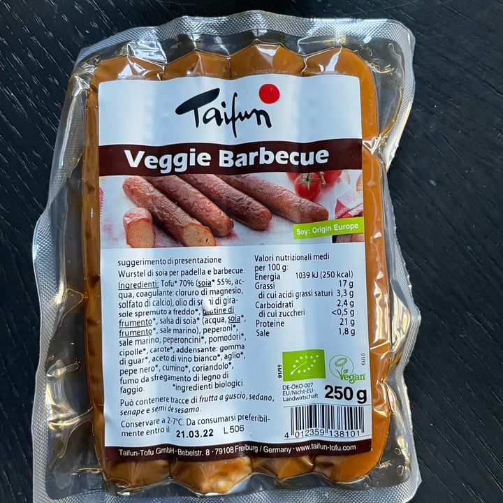 review photo of Taifun Veggie Barbecue shared by @michii97 on 10 Mar 2022 - review