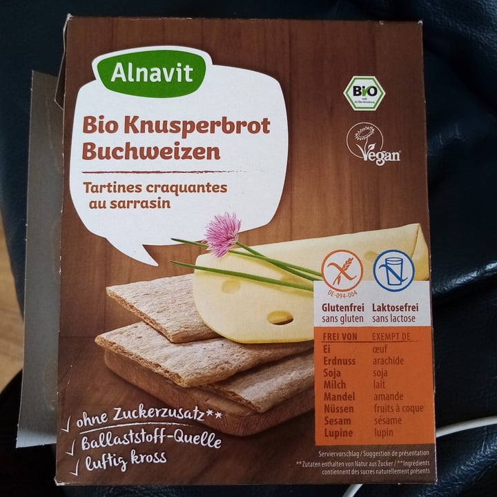 photo of Alnavit Bio Buchweizen Knusperbrot shared by @astronautovic on  18 Apr 2021 - review