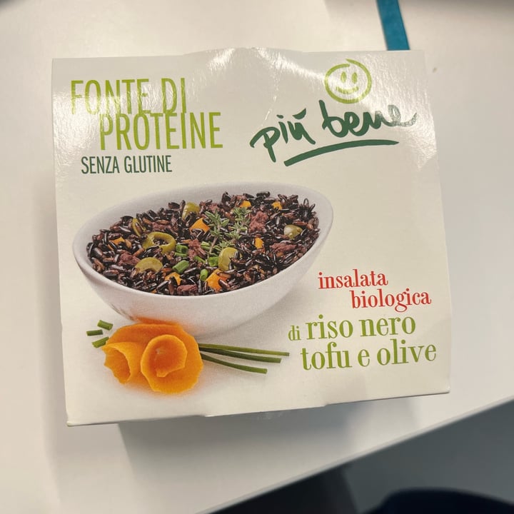 photo of Piú bene Insalata Riso Nero Tofu E Olive shared by @blondeidentity on  18 Oct 2022 - review