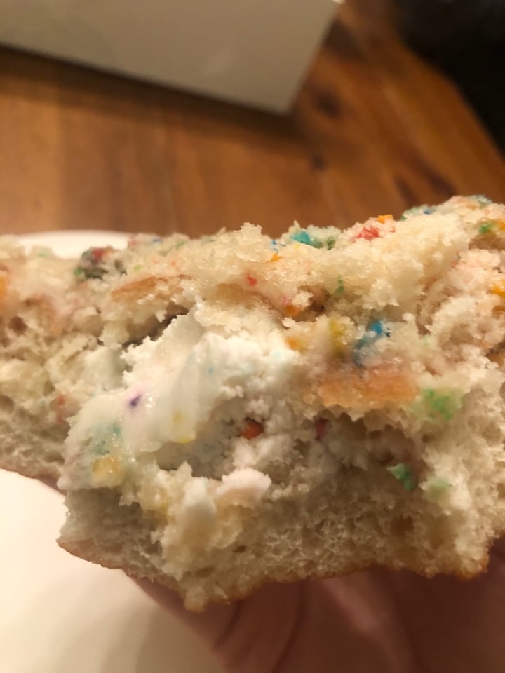 review photo of Beechwood Doughnuts Birthday cake doughnut shared by @ironicallyhamm on 21 Jan 2020 - review