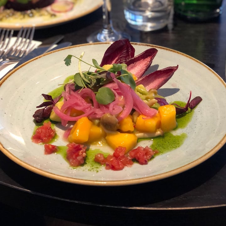 review photo of The Gate Marylebone Mango, Avocado & Shimeji Mushroom Ceviche shared by @leosa on 06 Aug 2021 - review