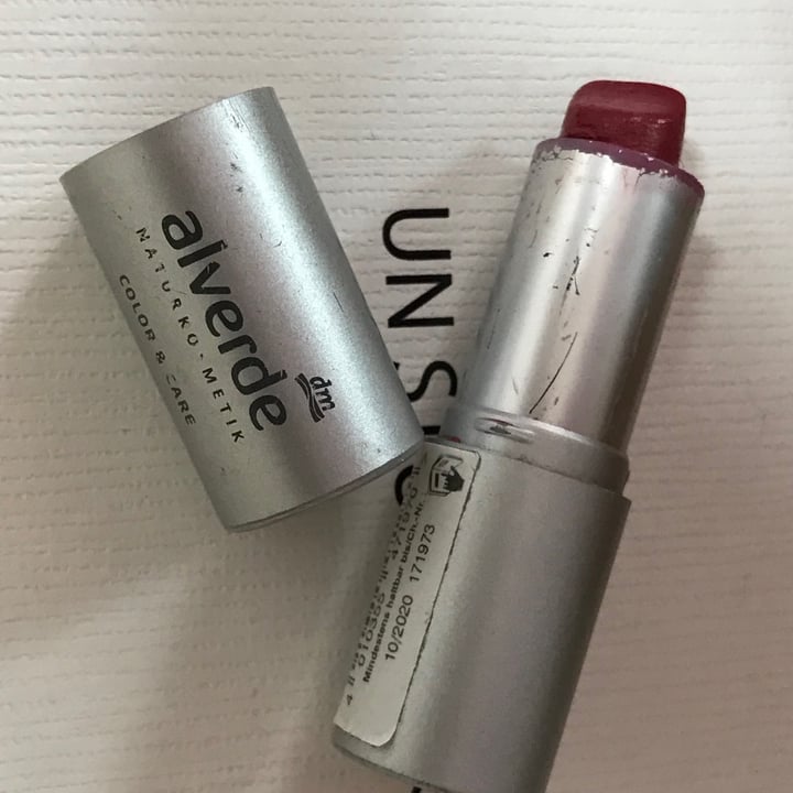 photo of Alverde Naturkosmetik Lipstick shared by @doriapfel on  16 Jun 2020 - review
