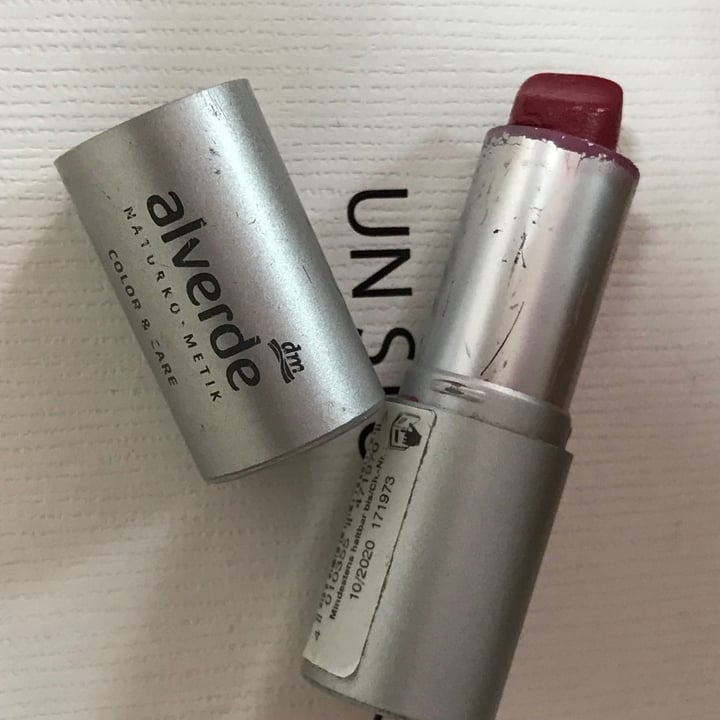 review photo of Alverde Naturkosmetik Lipstick shared by @doriapfel on 16 Jun 2020 - review