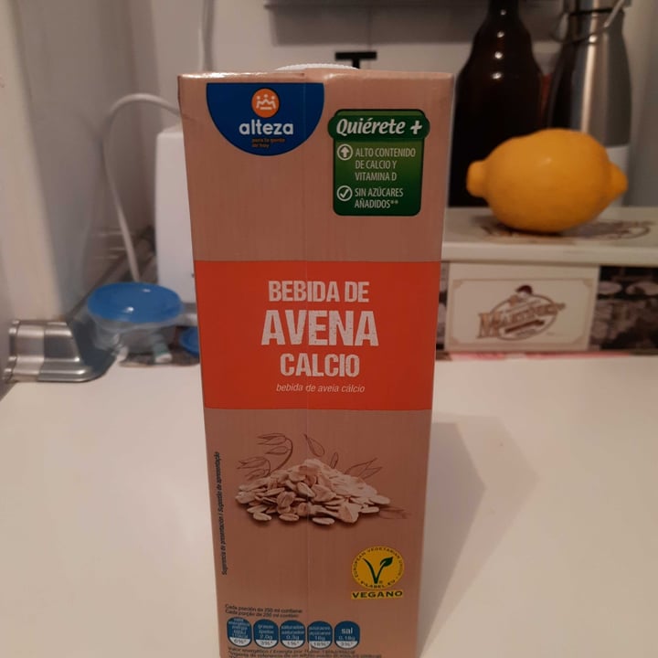 photo of Alteza Bebida de avena con calcio shared by @yemapel on  25 Jun 2021 - review