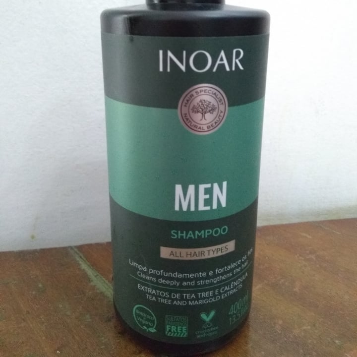 photo of Inoar Inoar Men Shampoo shared by @lucsdv on  16 Apr 2022 - review