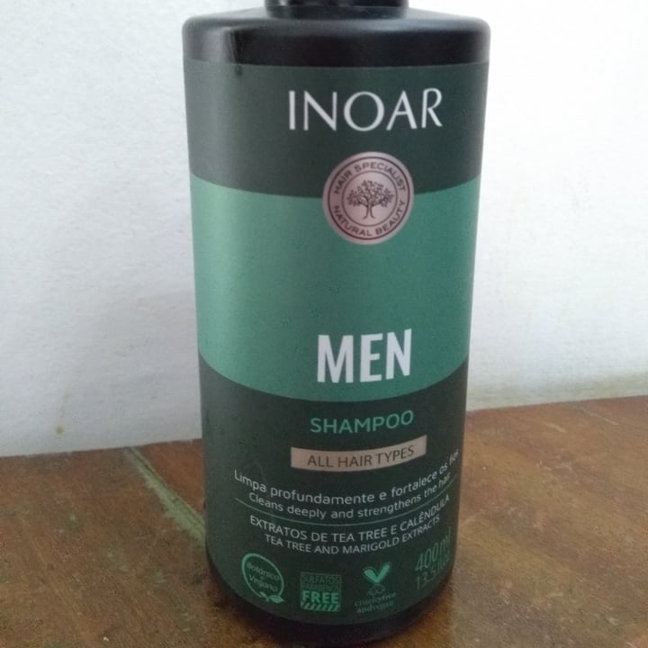 review photo of Inoar Inoar Men Shampoo shared by @lucsdv on 16 Apr 2022 - review