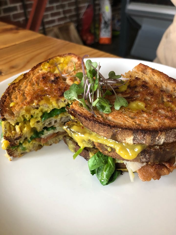 photo of The Kind Kitchen F’egg Sandwich shared by @vegancathy on  06 Jul 2019 - review