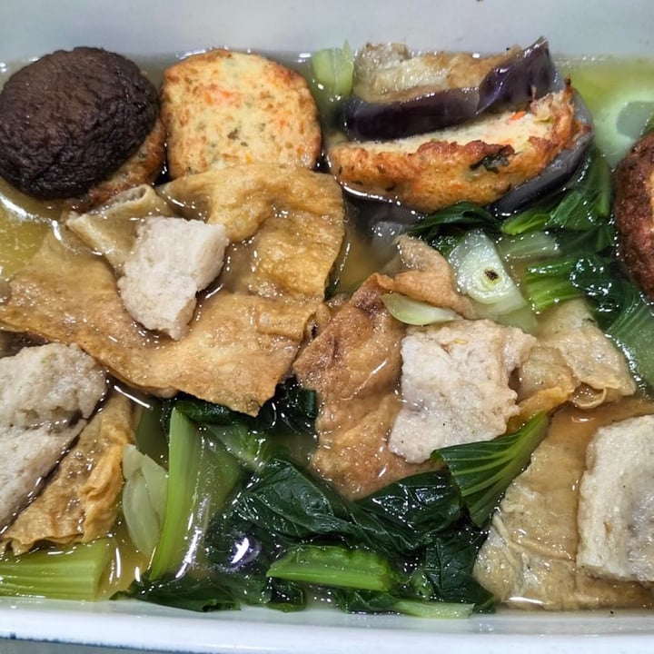 review photo of Veggie House Yong Tau Foo Soup with White Rice shared by @glitteryunicorn on 06 Apr 2022 - review