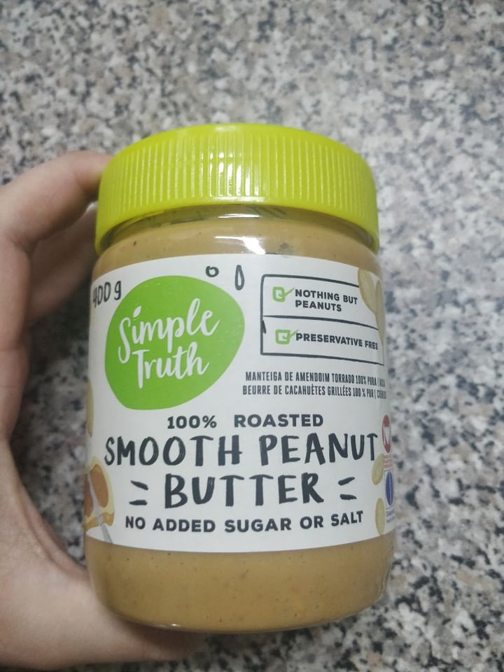 photo of Simple Truth Peanut Butter (Smooth) shared by @blaine on  11 Dec 2019 - review