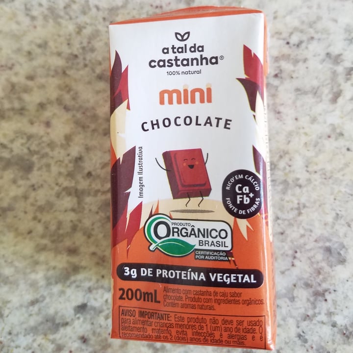 photo of A Tal da Castanha Mini Chocolate shared by @tatianenaches on  30 Apr 2022 - review