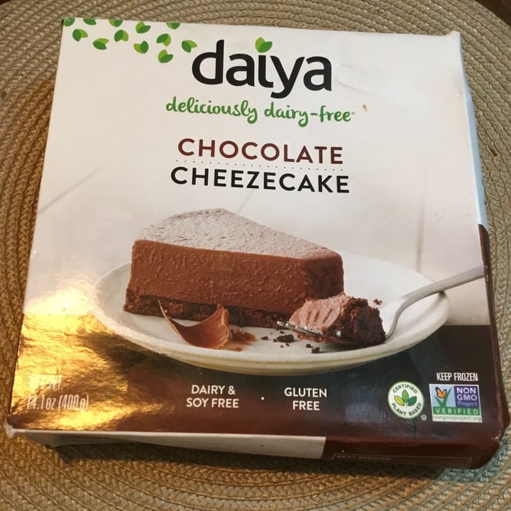 photo of Daiya Chocolate Cheezecake shared by @vivalaviolet on  22 Mar 2021 - review