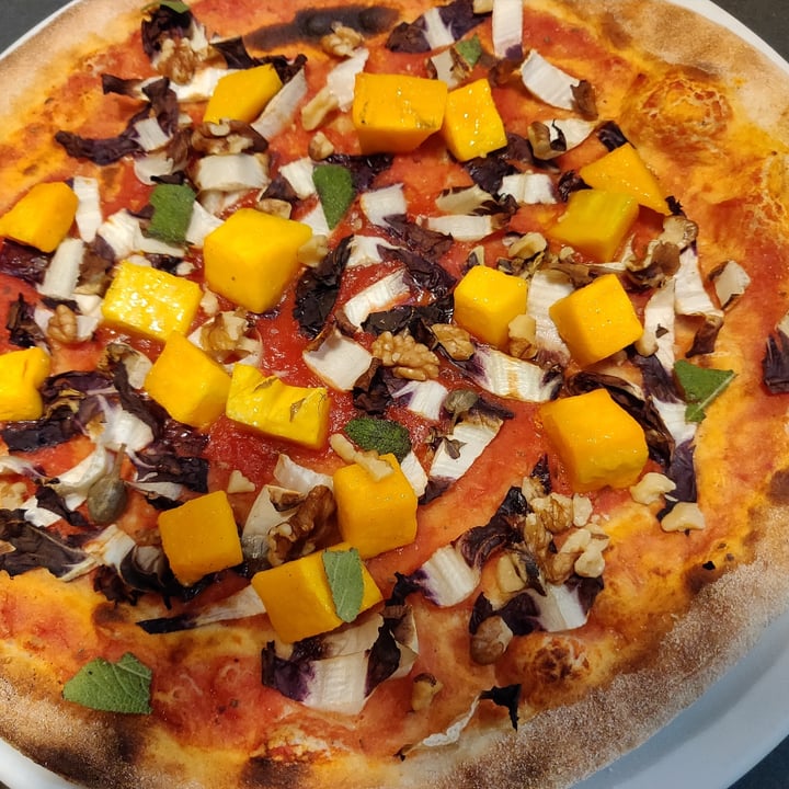 review photo of Al Giardinetto MIRA - pizzeria al naturale Pizza Zucca, Radicchio, Noci shared by @silvia99 on 30 Nov 2021 - review