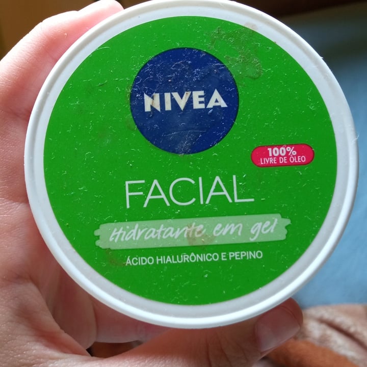 review photo of Nivea Facial hidratante em gel shared by @fernandagrzybowski15 on 10 Nov 2022 - review