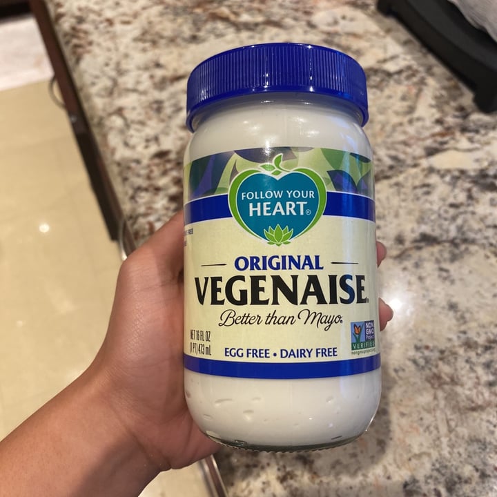 photo of Follow your Heart Original Vegenaise shared by @jren on  02 Feb 2021 - review