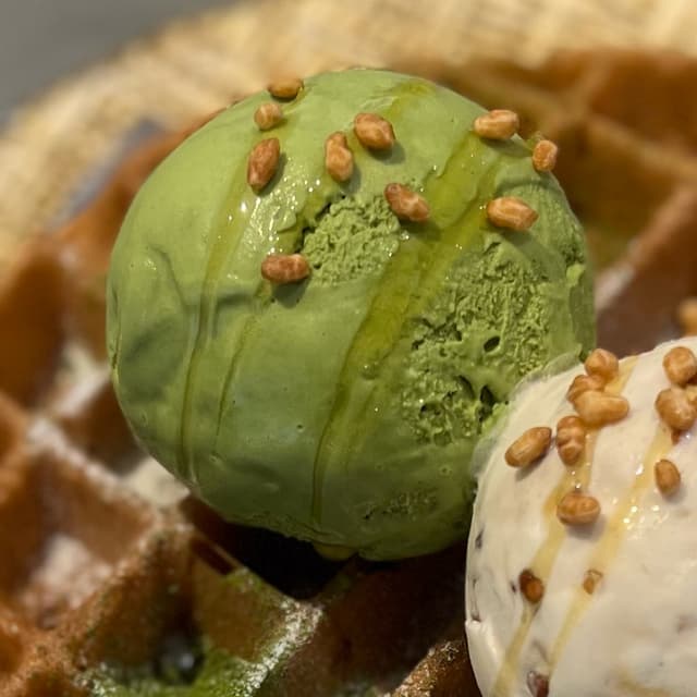 菜肴“Matcha No. 1 Ice Cream”的照片