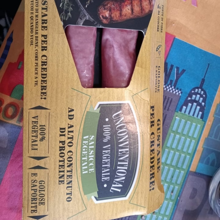 photo of Unconventional Salsicce Vegetali - Sausages shared by @rifugiohope on  02 Apr 2022 - review