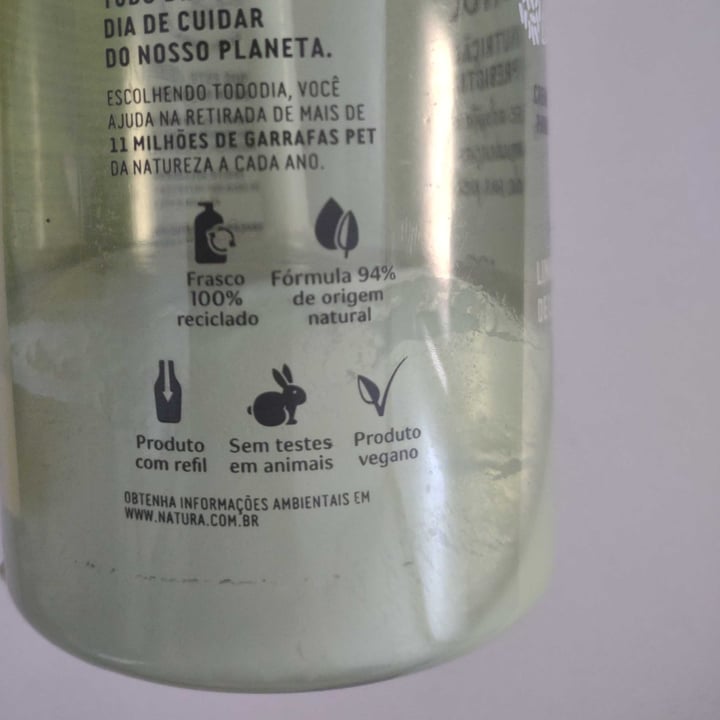 photo of Natura Todo Dia Creme Sorbet para o Corpo Lima e Flor de Laranjeira shared by @patitarso on  28 Sep 2022 - review