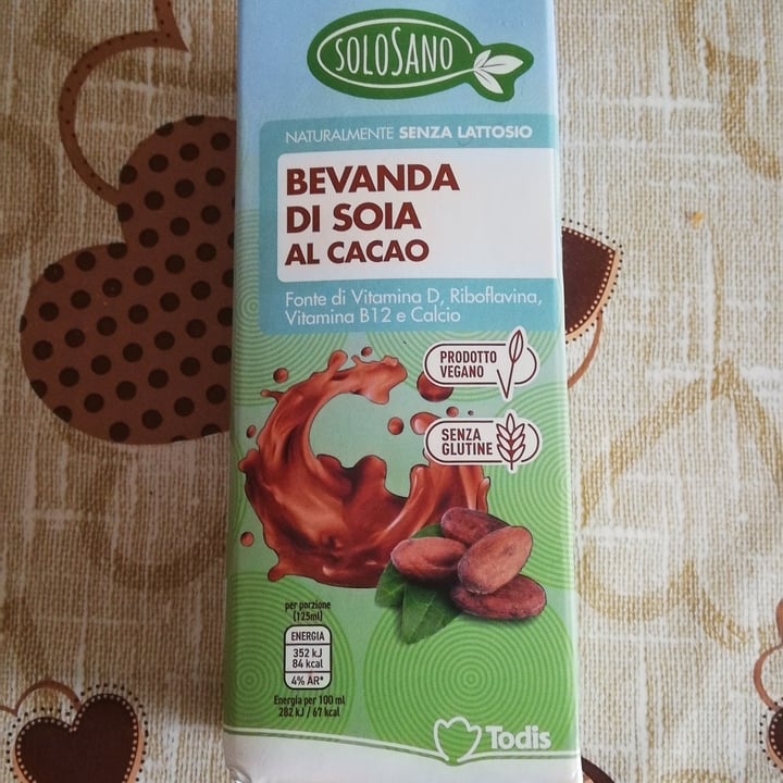 photo of SoloSano Bevanda soia gusto cacao shared by @rosseenn on  16 Nov 2021 - review