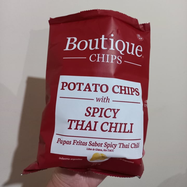 photo of Boutique Chips Company Papas Fritas Spicy  Thai Chili shared by @soolrzo on  27 Nov 2021 - review
