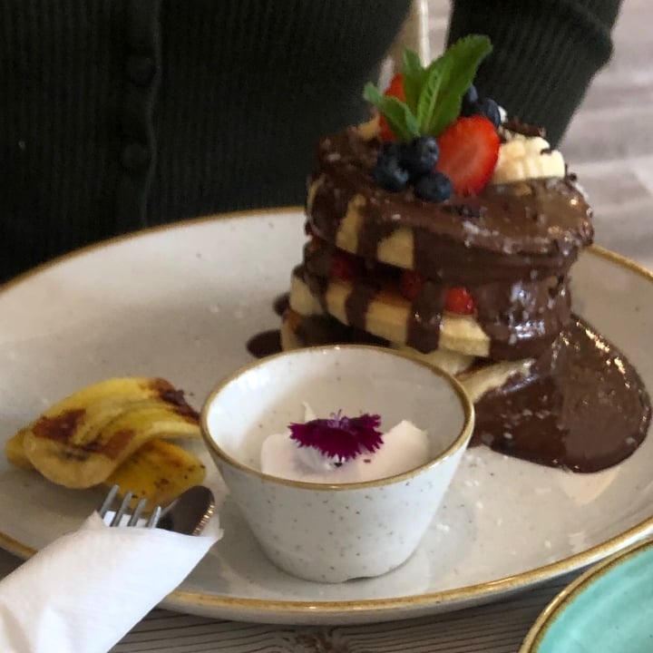 review photo of Juvenate Vegan Nutella Flapjack Stack shared by @veggieanimal on 21 Aug 2021 - review