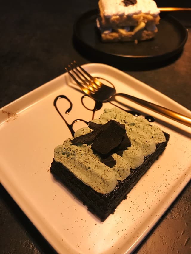 Photo of the dish “Matcha Chocolate Cake”