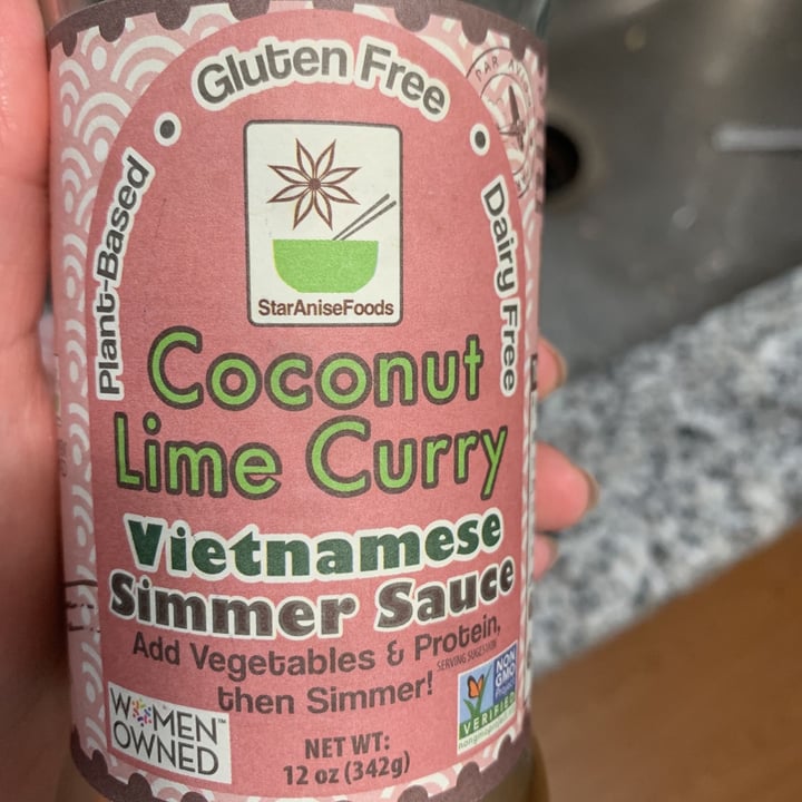 review photo of StarAniseFoods Coconut lime curry shared by @kcow1 on 16 Feb 2021 - review