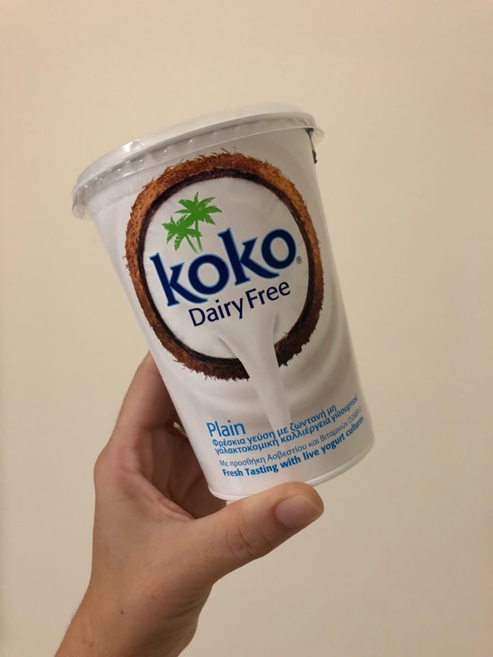 photo of Koko Dairy Free Koko Plain Yogurt Alternative shared by @thefoodiecorner on  05 Aug 2019 - review