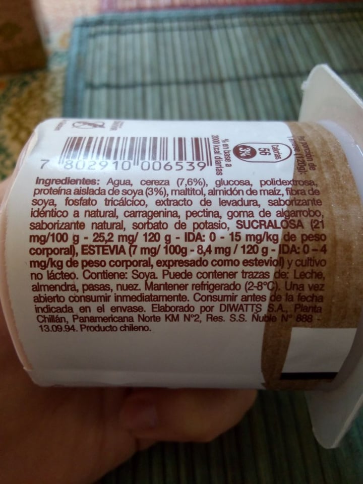 review photo of Lonco Leche Soya Cereza Yogurt shared by @yumpipi on 17 Mar 2020 - review