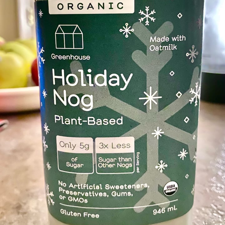 review photo of Greenhouse Juice Holiday Nog shared by @hajojo on 15 Oct 2022 - review