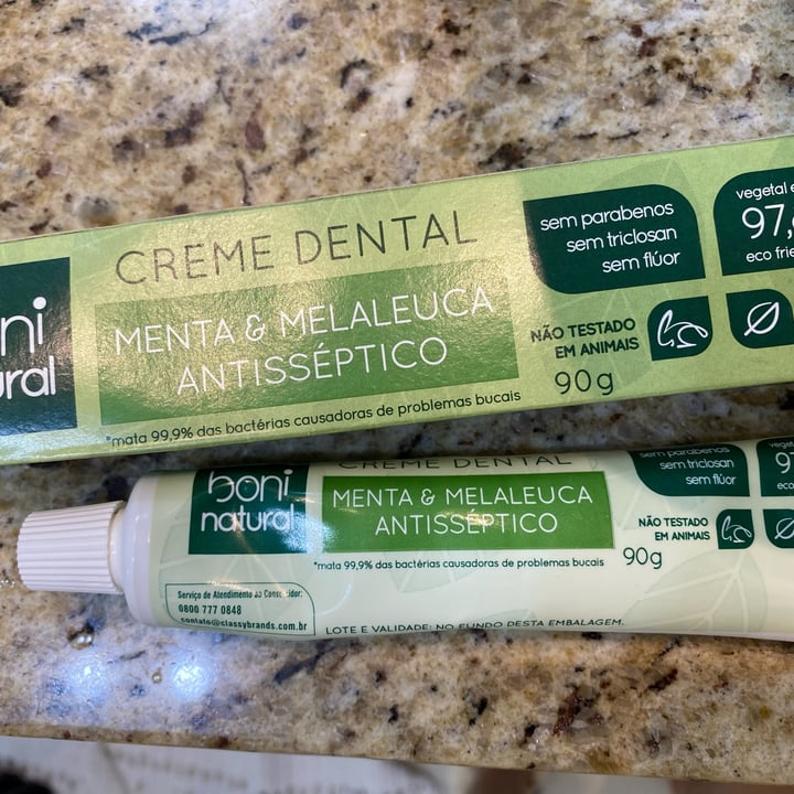 review photo of Boni natural Creme dental shared by @esthermatsubara on 11 Oct 2022 - review