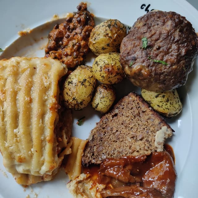 Foto do prato “buffé”