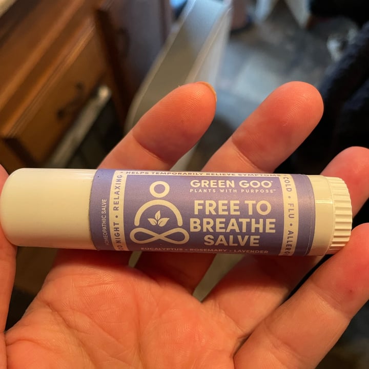 photo of Green Goo Free to Breathe Salve shared by @klreindel on  01 Jun 2022 - review