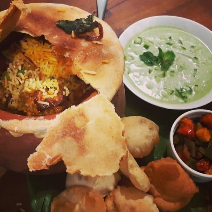 photo of The VOV (VoV 7) Dum Biriyani shared by @vegandiaries on  07 Jun 2020 - review