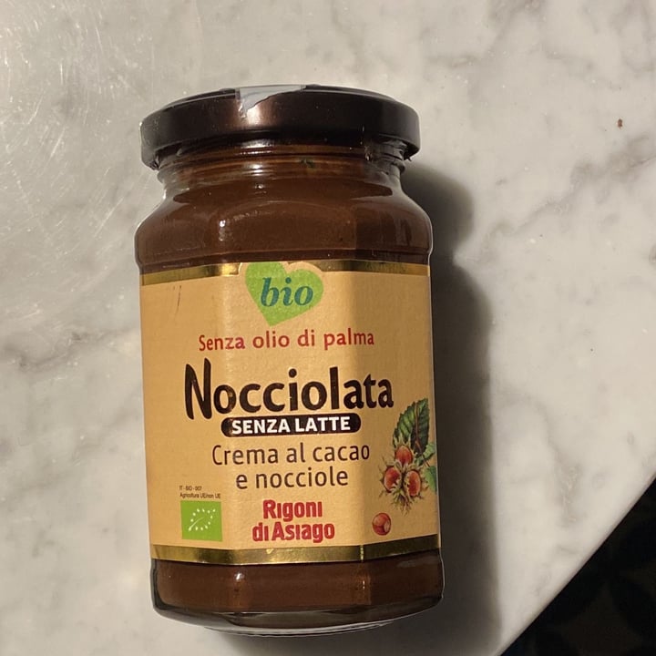 photo of Rigoni di Asiago Nocciolata Dairy Free Hazelnut Spread with Cocoa shared by @alicecristino on  16 Jan 2022 - review