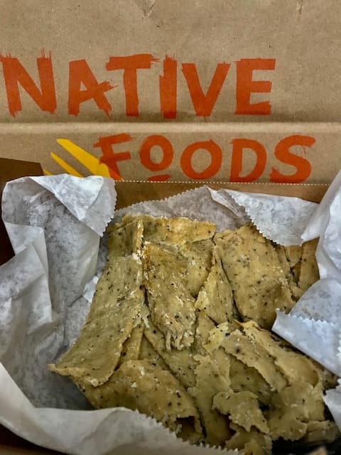 「1 LB. Sliced Peppered Seitan - To Go」の料理の写真