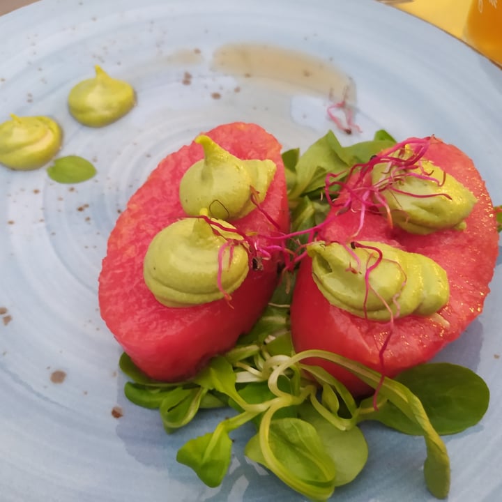 photo of Soul Kitchen anguria marinata con raw cheese di anacardi e rucola shared by @noemi175113 on  24 Jul 2022 - review