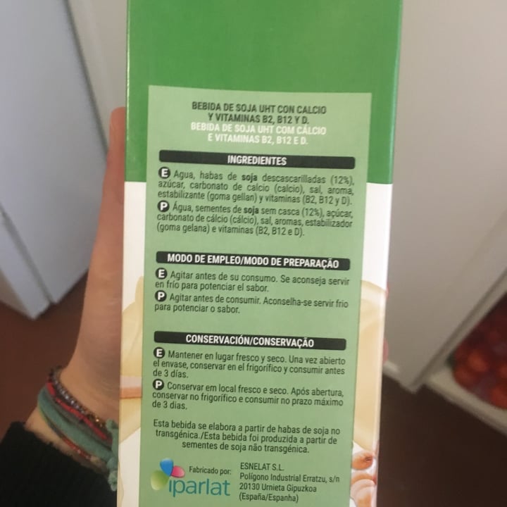 review photo of Hacendado Bebida de Soja Calcio shared by @claudiadelmonte on 16 Mar 2022 - review