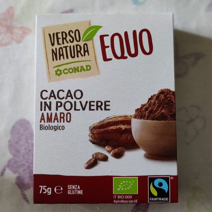 review photo of Verso Natura Conad Veg Cacao amaro shared by @mivegan on 02 Dec 2021 - review