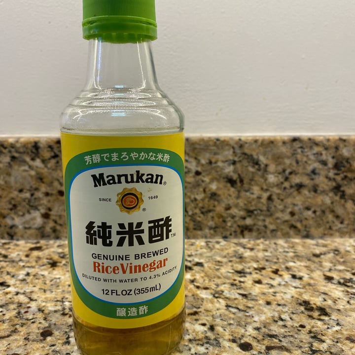 review photo of Marukan Genuine Brewed Rice Vinegar shared by @veganmeandyou on 08 May 2022 - review