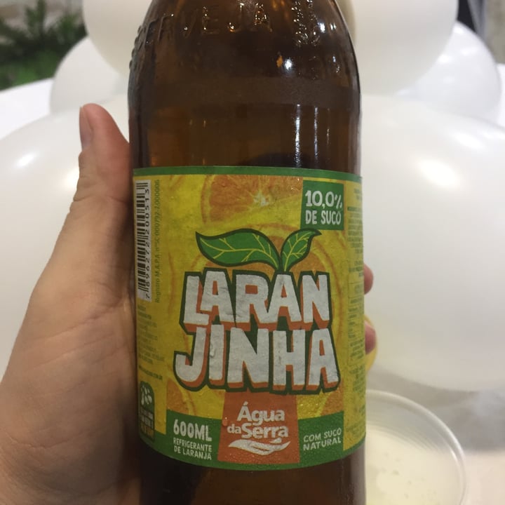 review photo of água da serra Refrigerante De Laranjinha shared by @dioleitis on 19 Jun 2022 - review