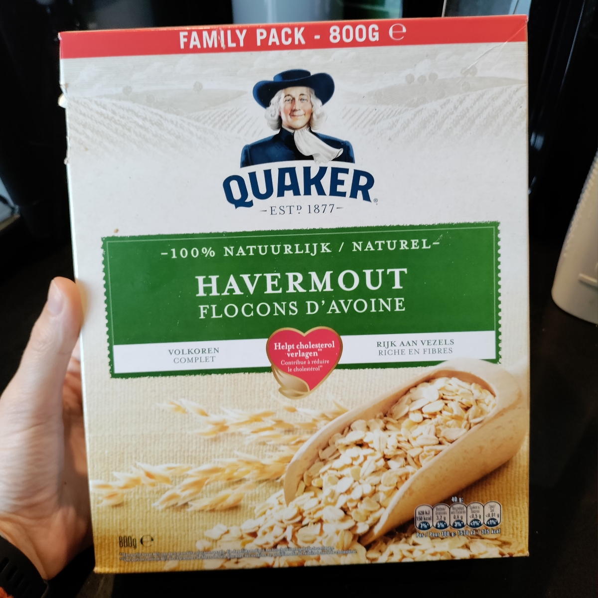 Quaker Flocons d'avoine 100% naturel 