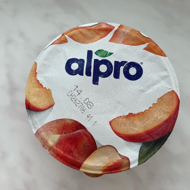 photo of Alpro Peach Yoghurt shared by @lori135 on  04 Oct 2022 - review