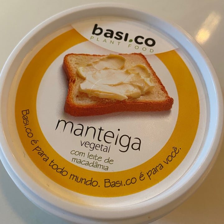 photo of Basi.co Manteiga vegetal shared by @thegreensunflower on  22 Jul 2021 - review
