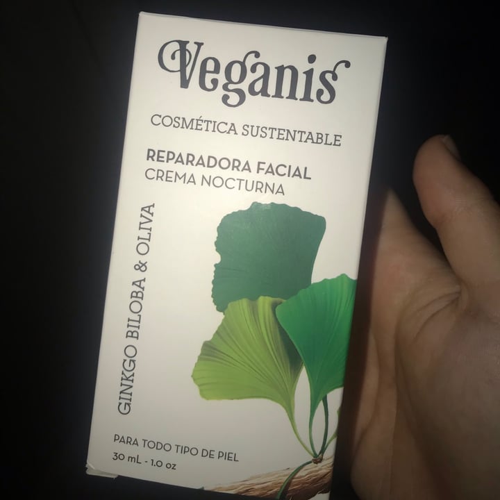 photo of Veganis Reparadora Facial - Crema Nocturna Ginkgo, Biloba & Oliva shared by @emivb on  24 Jul 2020 - review