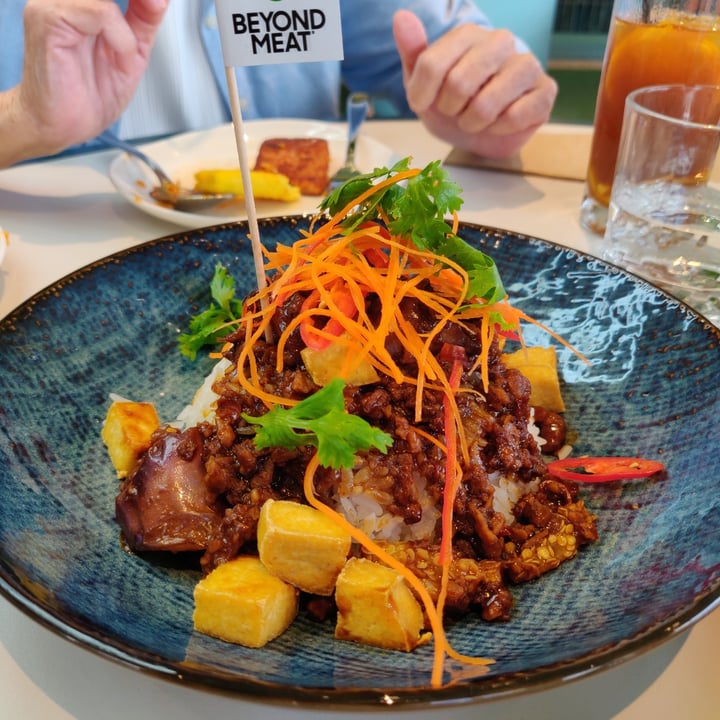 review photo of Green Common Singapore Eggplant & Beef Bowl shared by @cel3ritas on 26 Mar 2021 - review